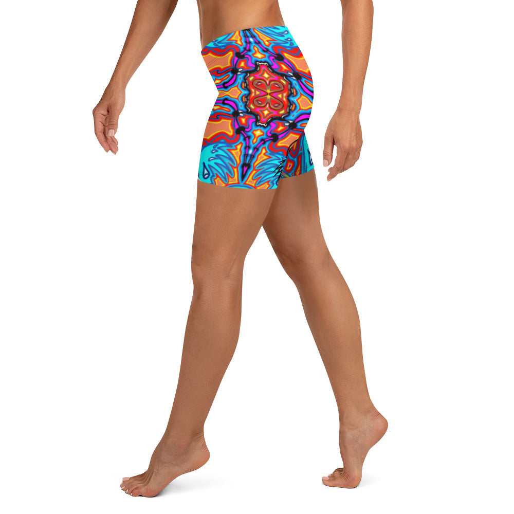 Electro blue 1eyewolf Shorts