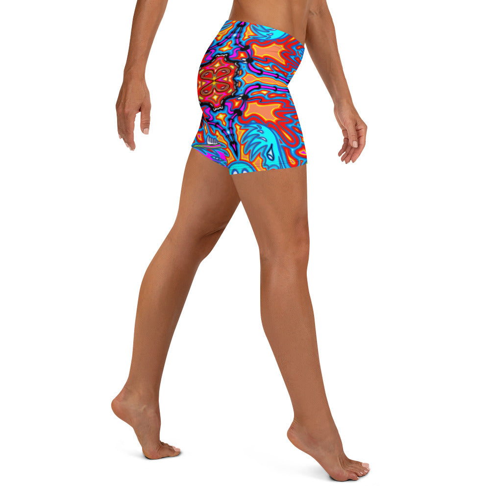 Electro blue 1eyewolf Shorts