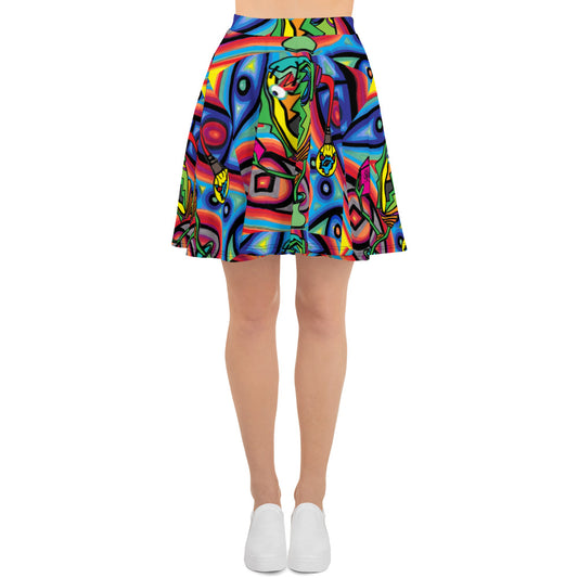 Book work Skater Skirt