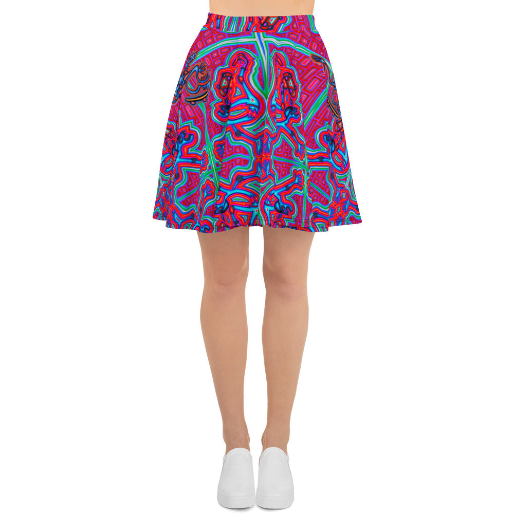 Skate addicted Skater Skirt