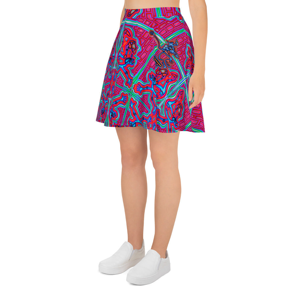 Skate addicted Skater Skirt