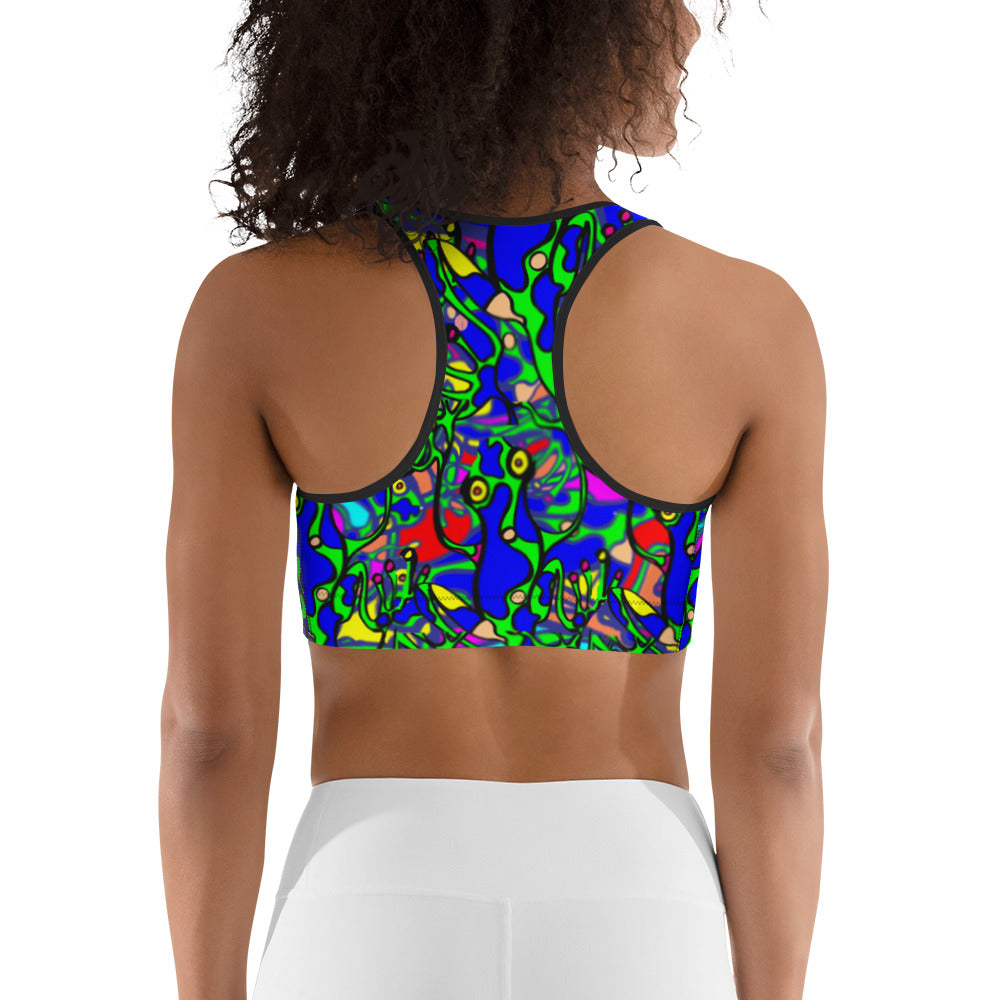 Frogger Sports bra