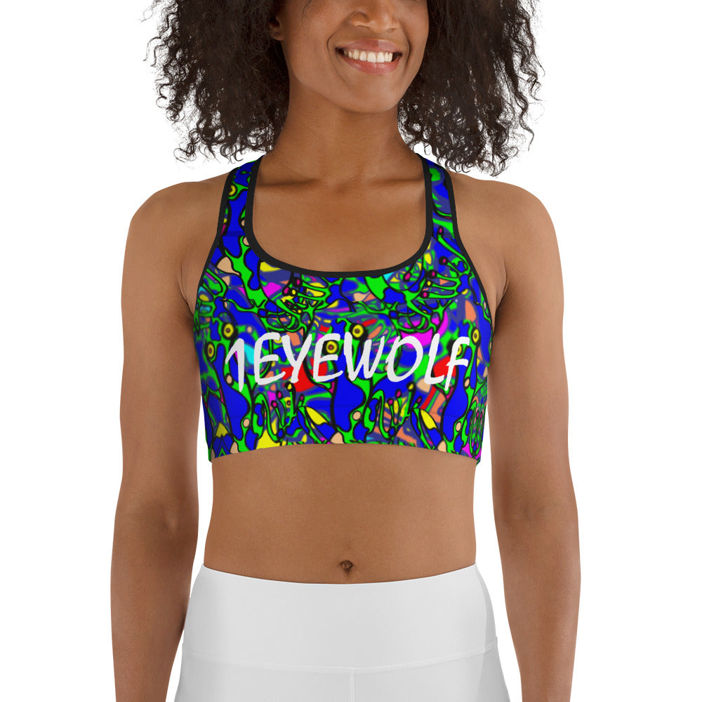 Frogger Sports bra