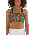 Skull dog Sports bra