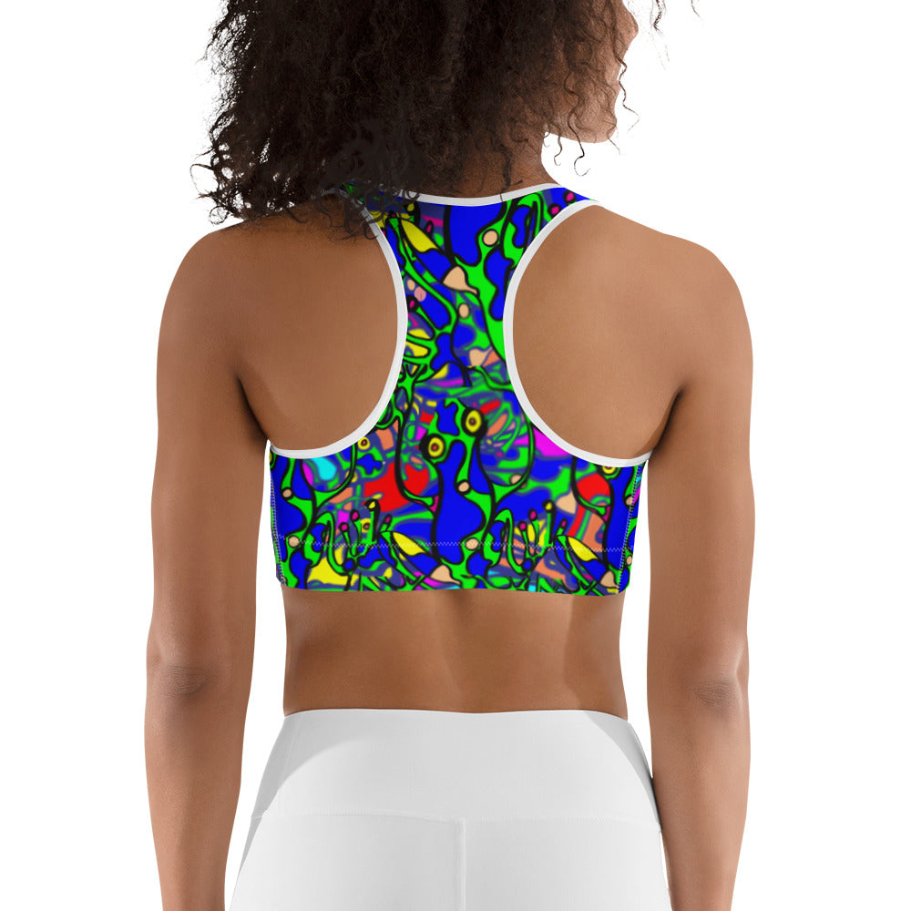 Frogger Sports bra