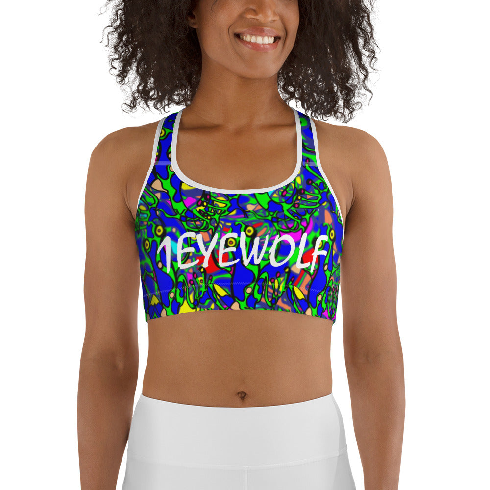 Frogger Sports bra