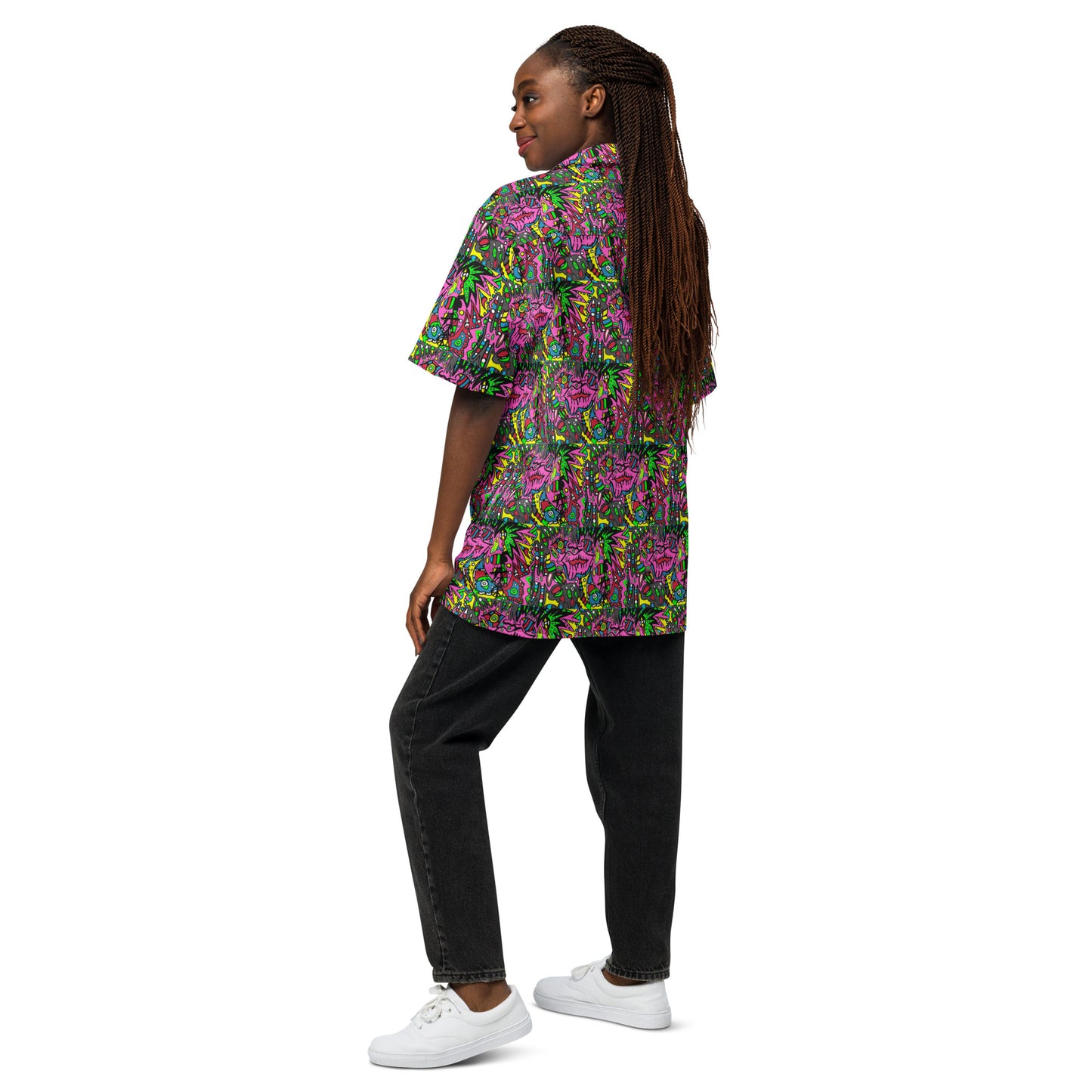 Demunga Unisex button shirt