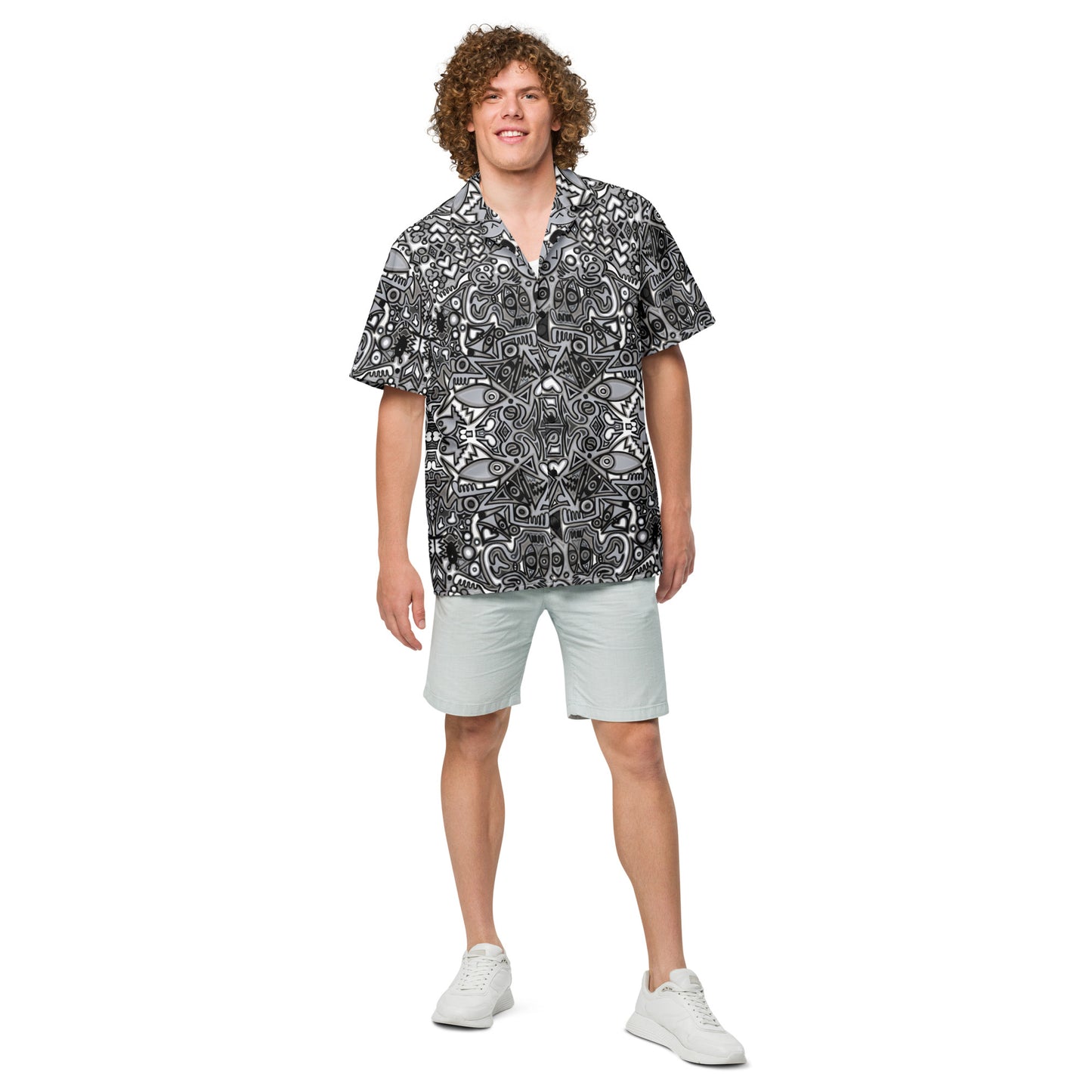 Unisex button shirt