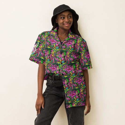 Demunga Unisex button shirt