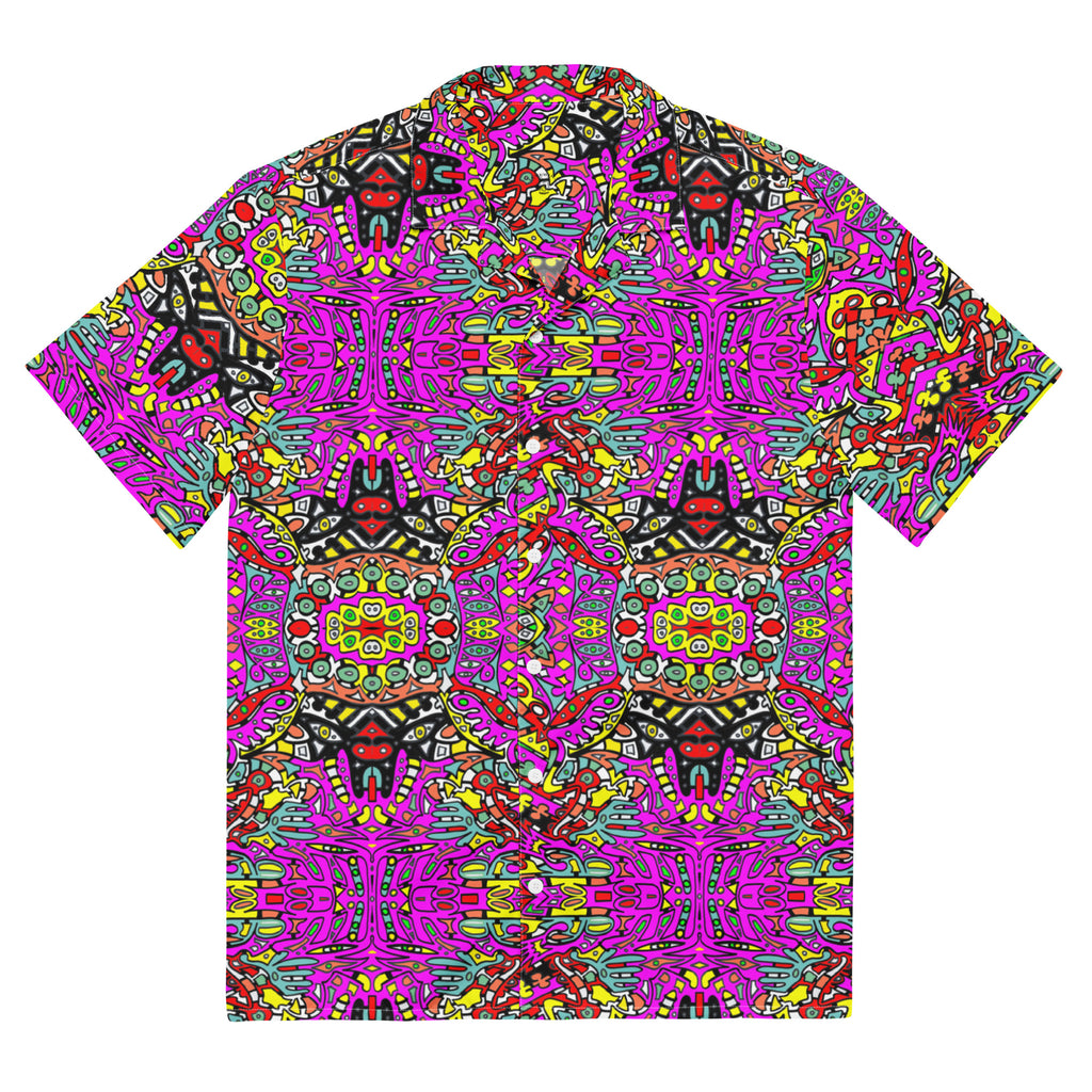 retro 1 Unisex button shirt