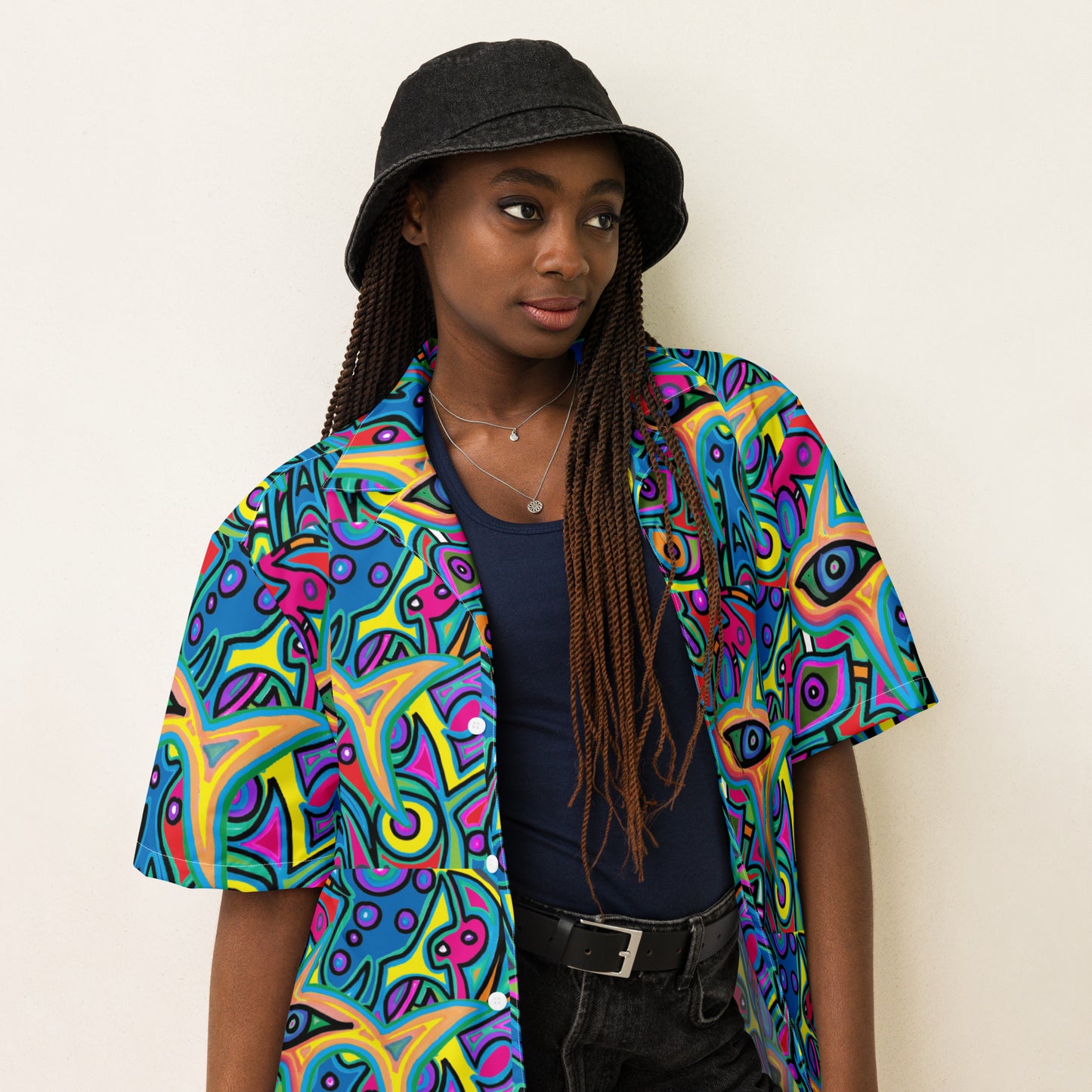 Unisex button shirt
