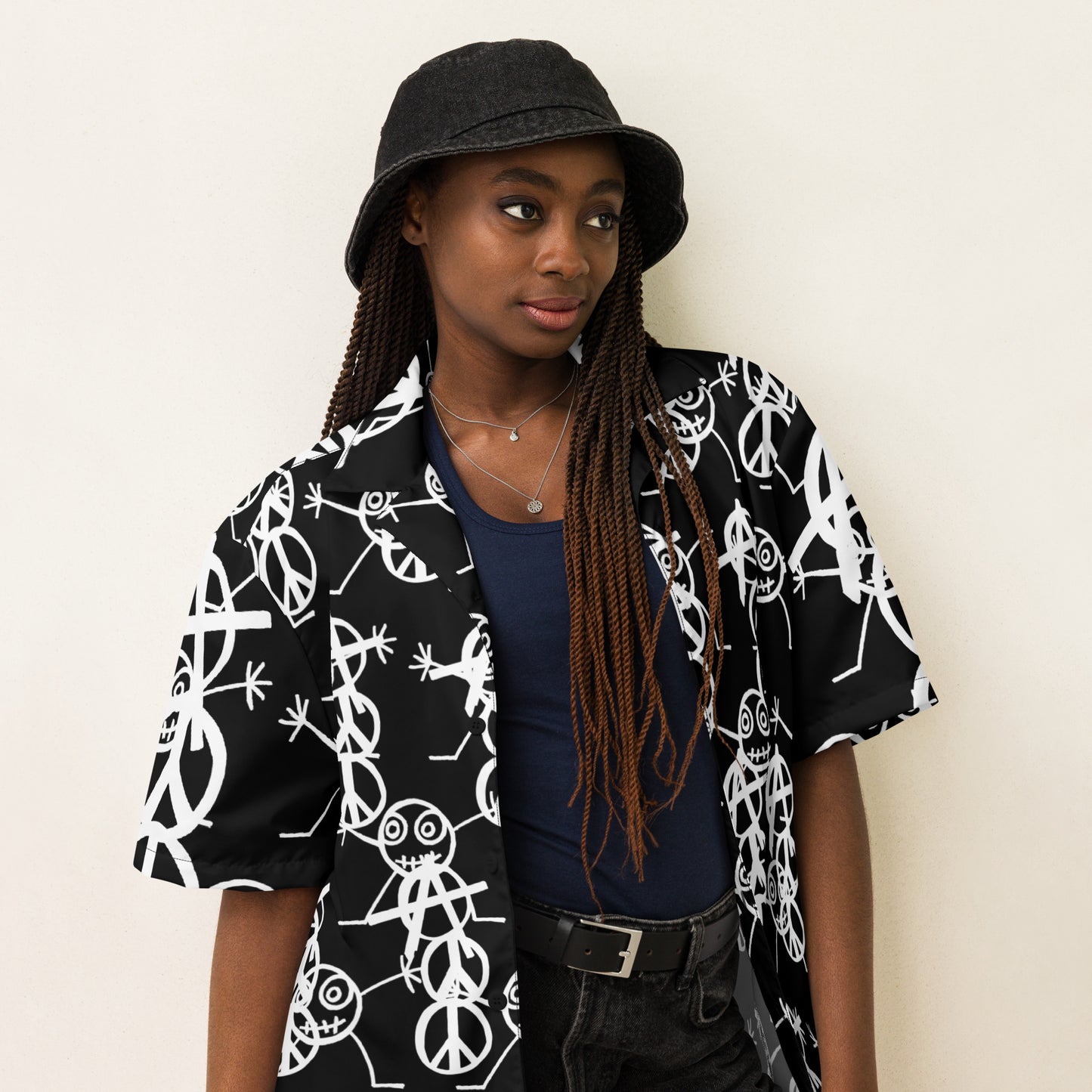 Unisex button shirt