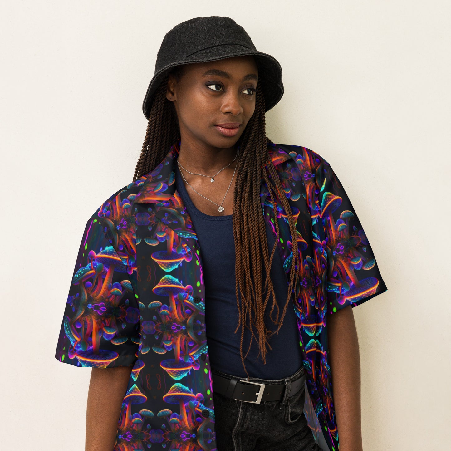 Unisex button shirt