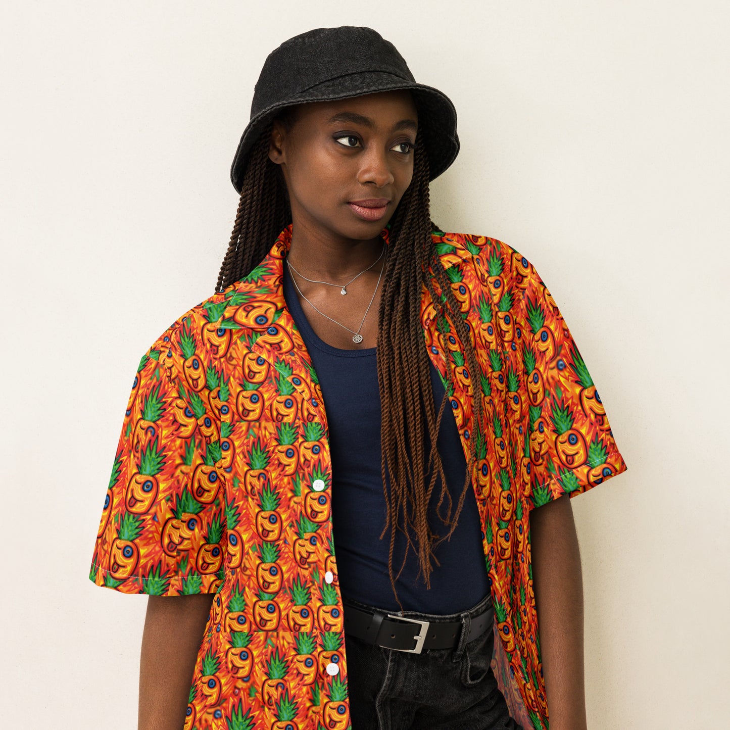 Unisex button shirt