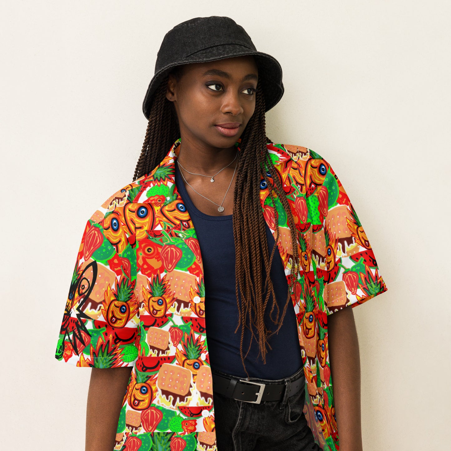Unisex button shirt