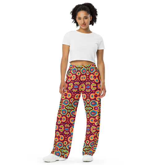 Spore unisex wide-leg pants
