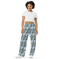 All-over print unisex wide-leg pants