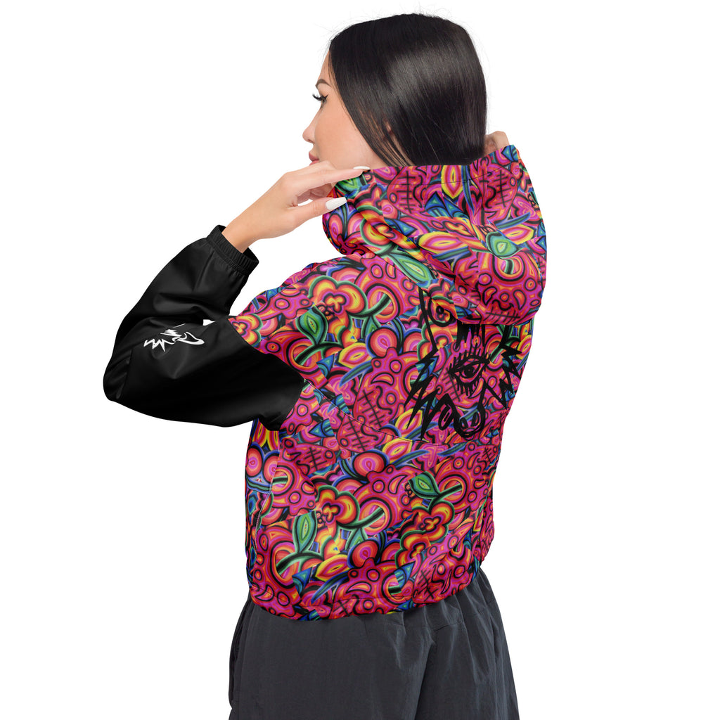 Women’s cropped windbreaker