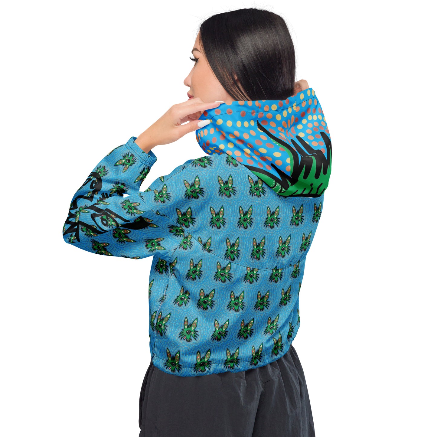 Women’s cropped windbreaker