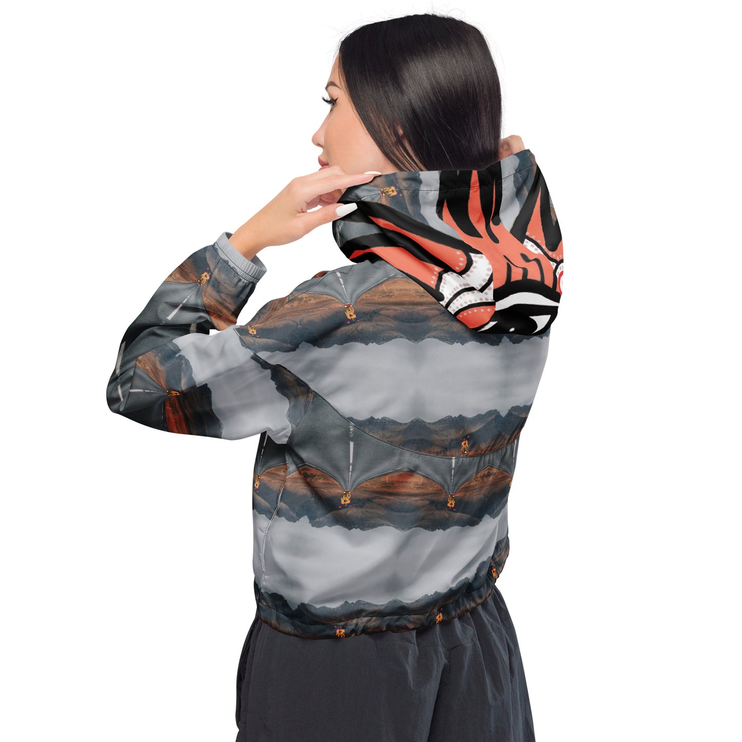 Women’s cropped windbreaker