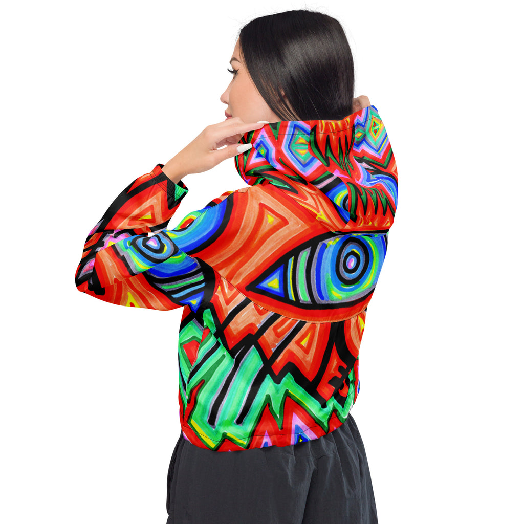 Women’s cropped windbreaker