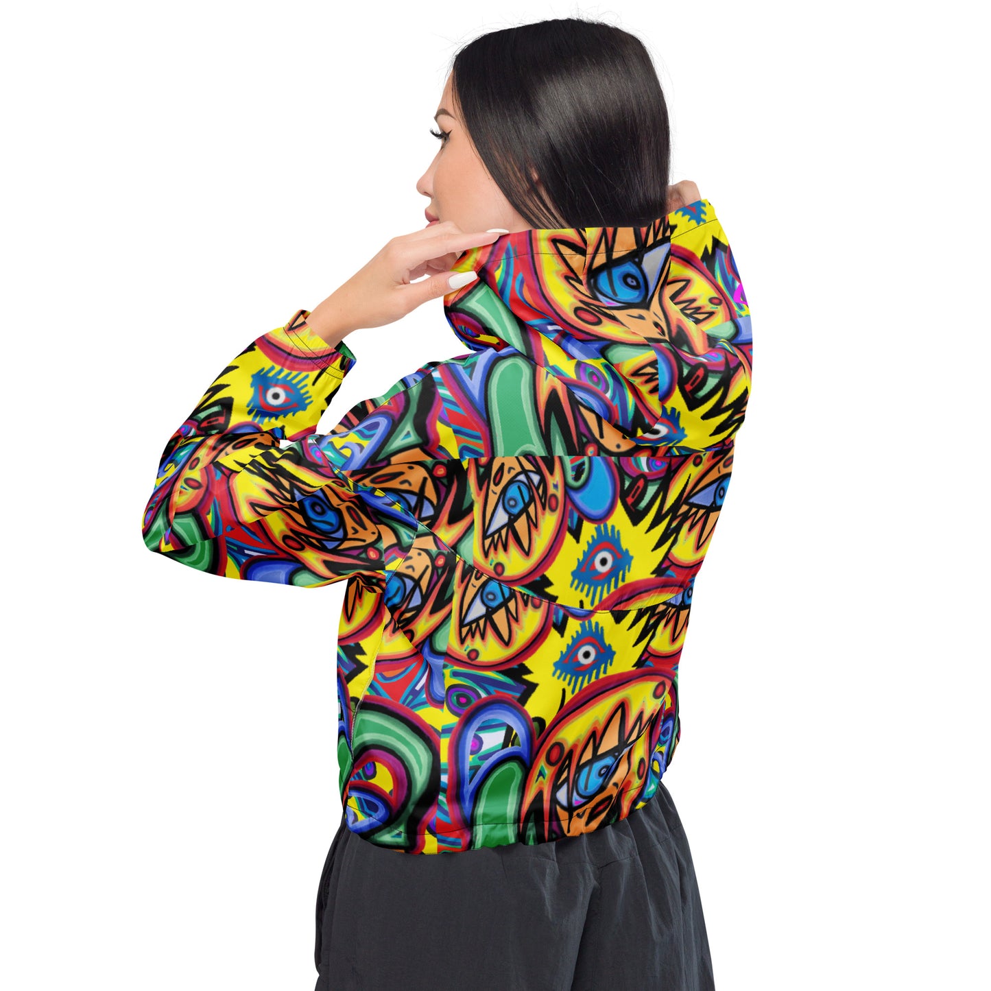 Women’s cropped windbreaker