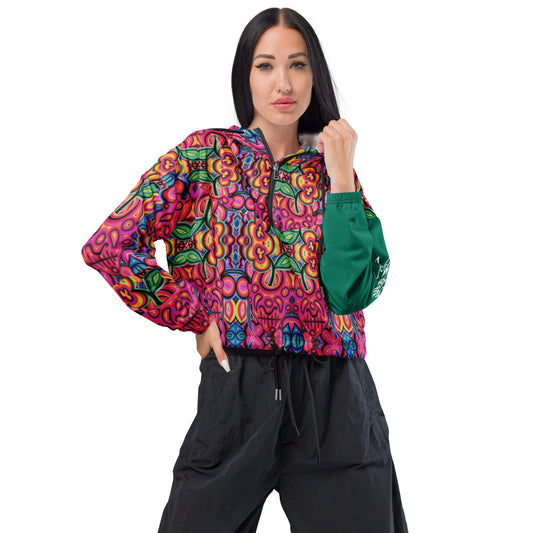 Women’s cropped windbreaker