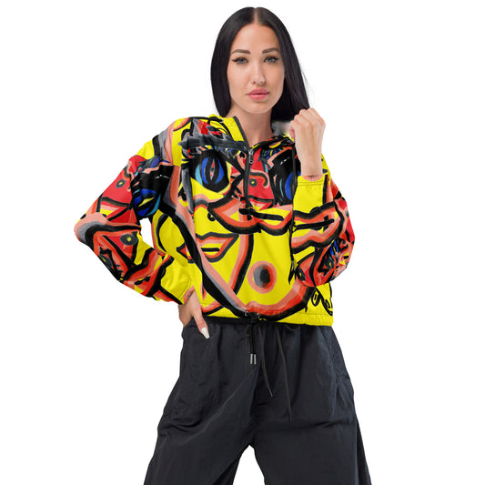Women’s cropped windbreaker