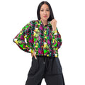 1eyewolf party Women’s cropped windbreaker