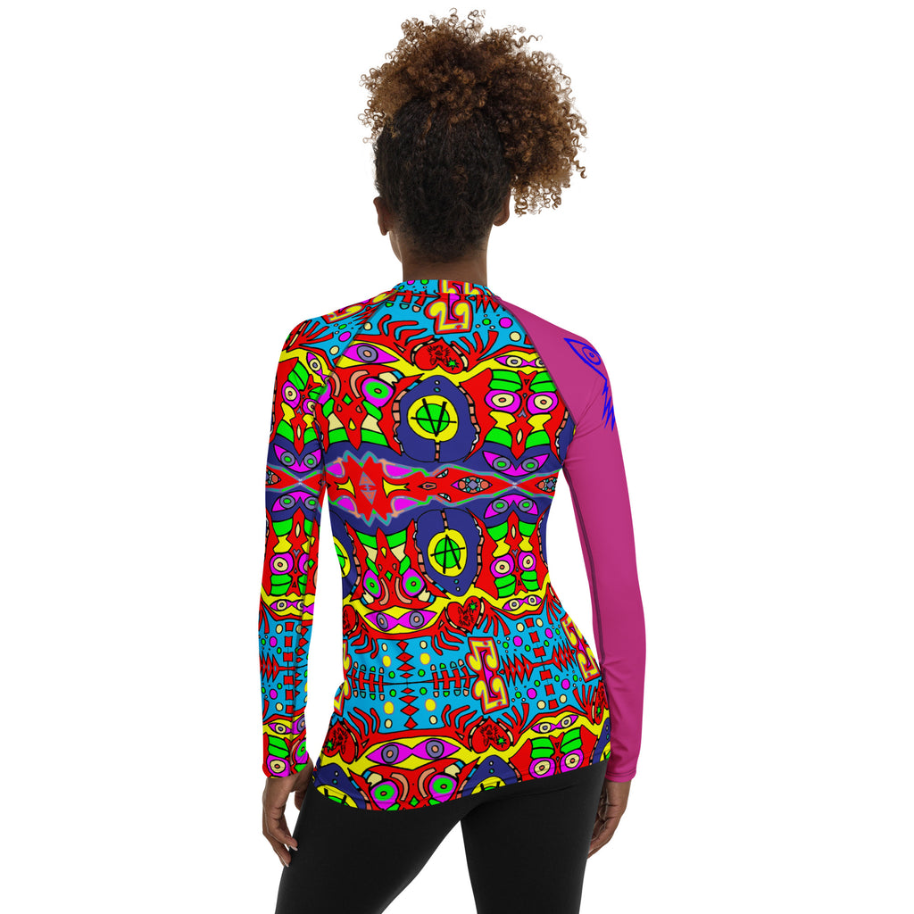 Multi mix Women's Rash Guard