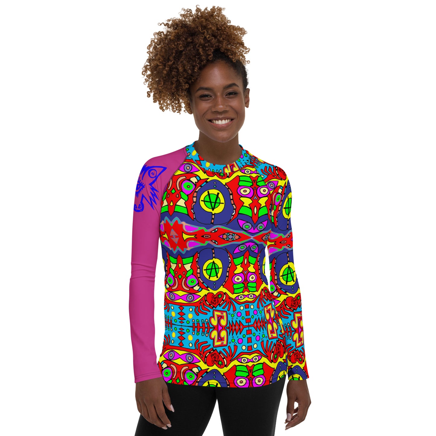 Multi mix Women's Rash Guard