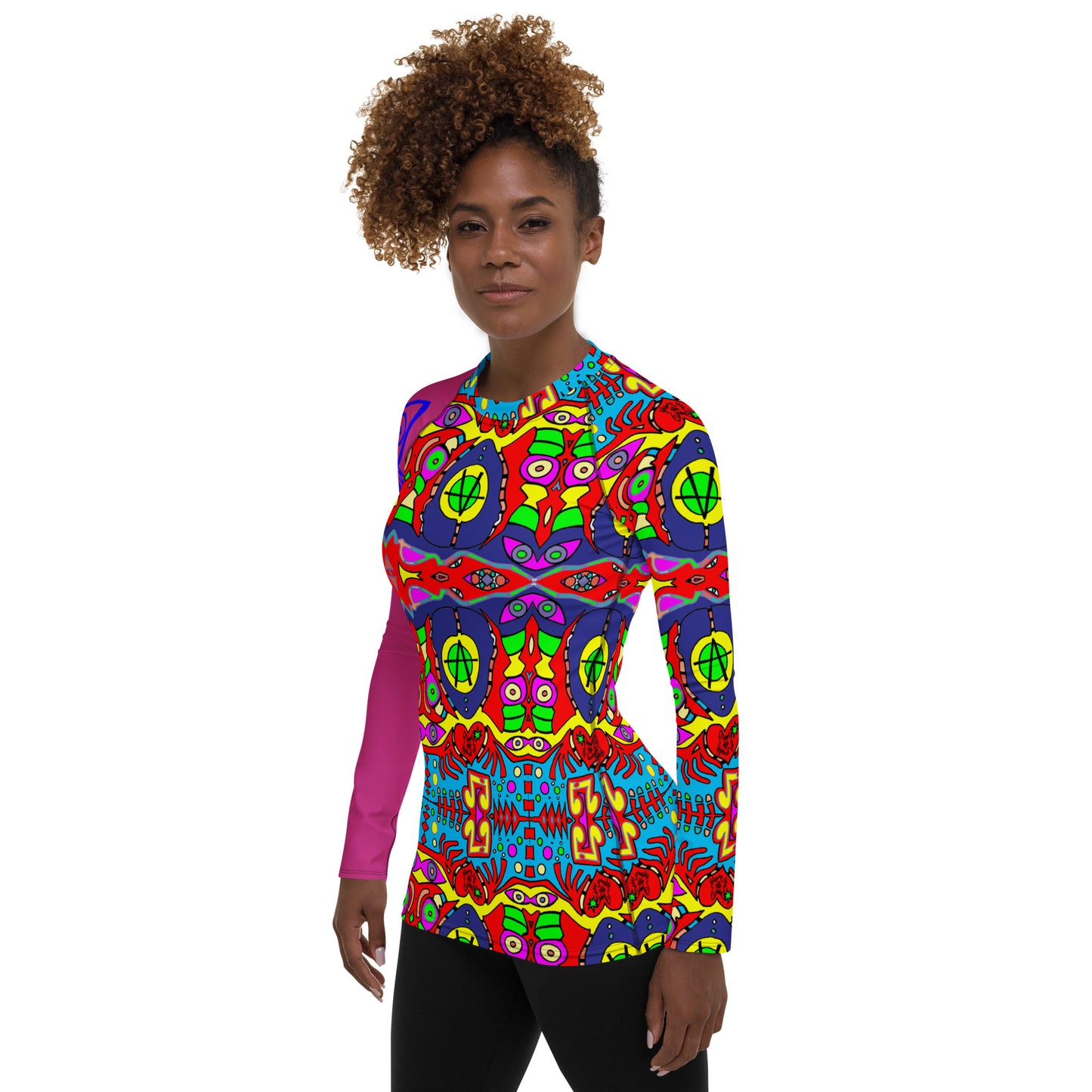 Multi mix Women's Rash Guard