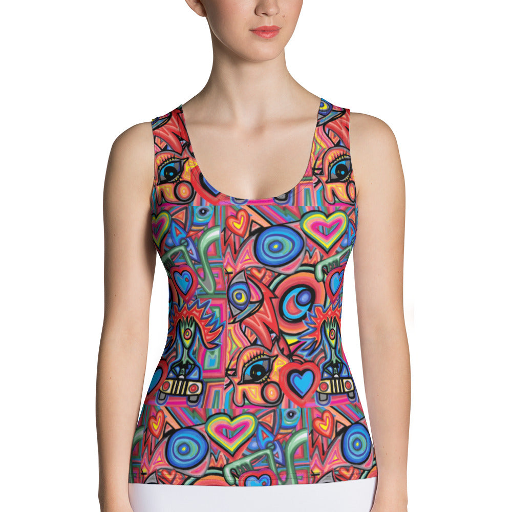 Sublimation Cut & Sew Tank Top