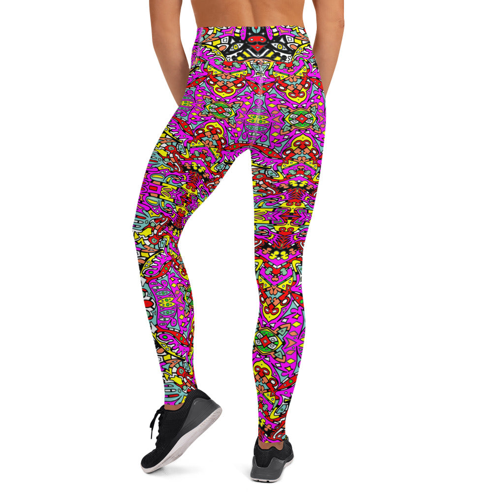Retro 1 Yoga Leggings