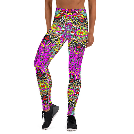 Retro 1 Yoga Leggings