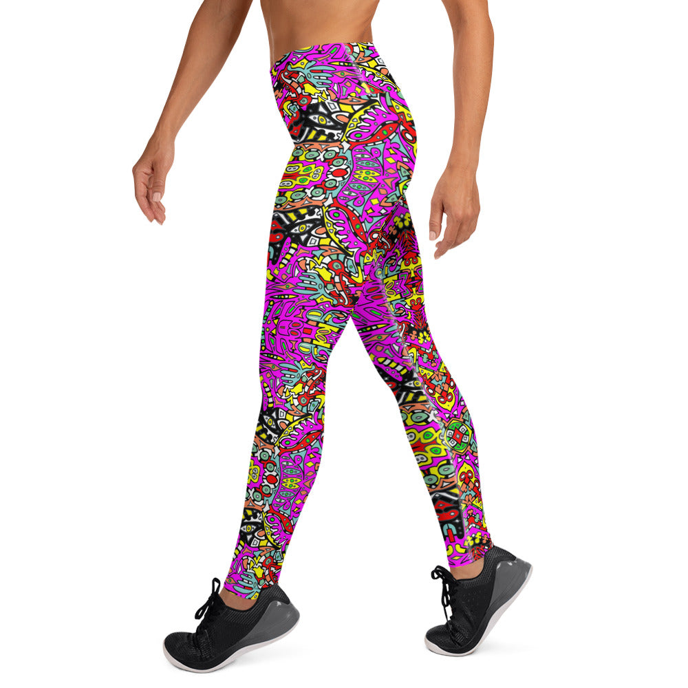 Retro 1 Yoga Leggings