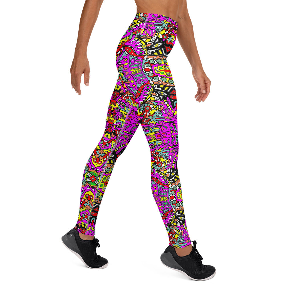 Retro 1 Yoga Leggings