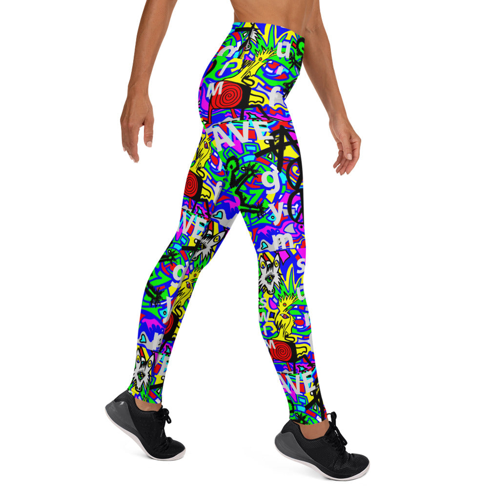 Rave/Gym Yoga Leggings
