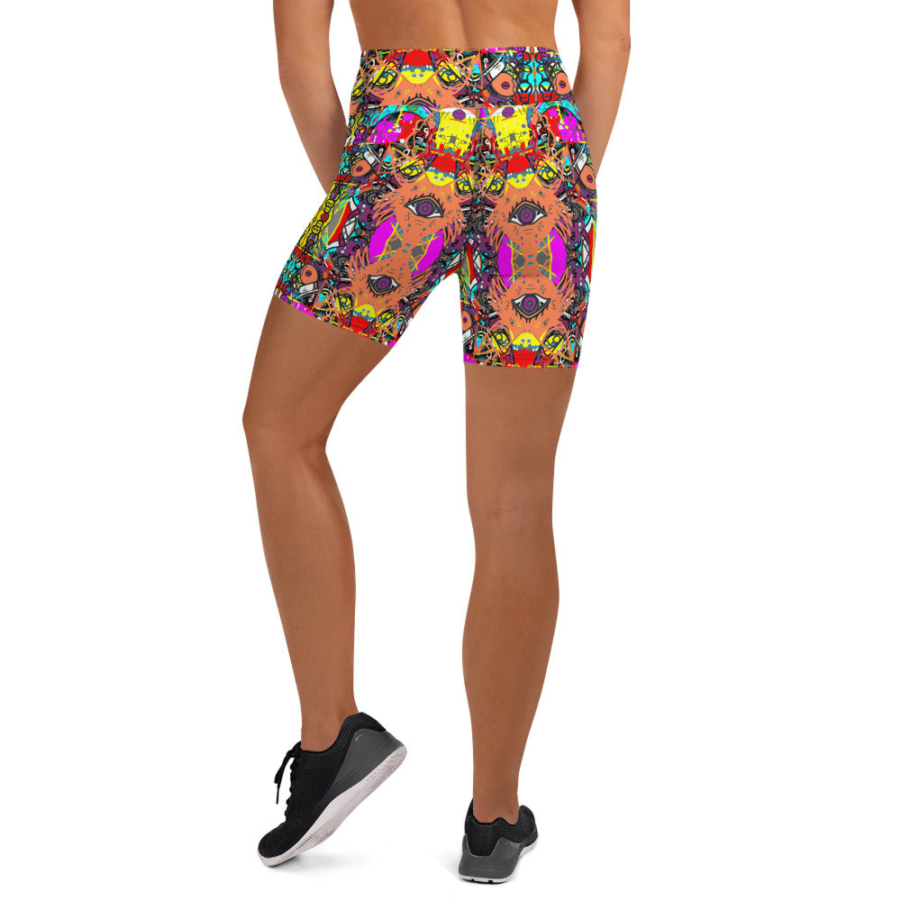 80s Yoga Shorts