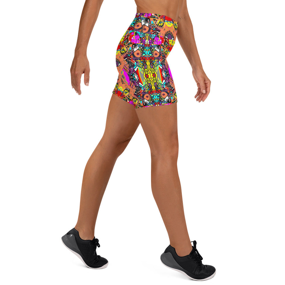 80s Yoga Shorts