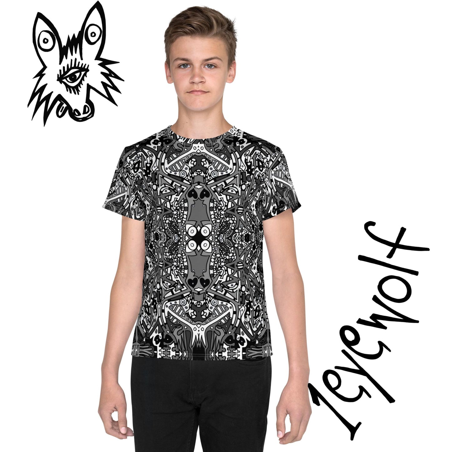 Youth crew neck t-shirt