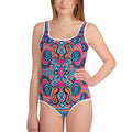 All-Over Print Youth Swimsuit