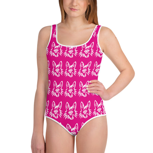 All-Over Print Youth Swimsuit