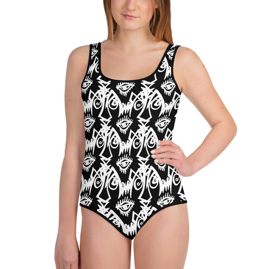 All-Over Print Youth Swimsuit