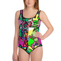 Cartoon mix All-Over Print Youth Swimsuit
