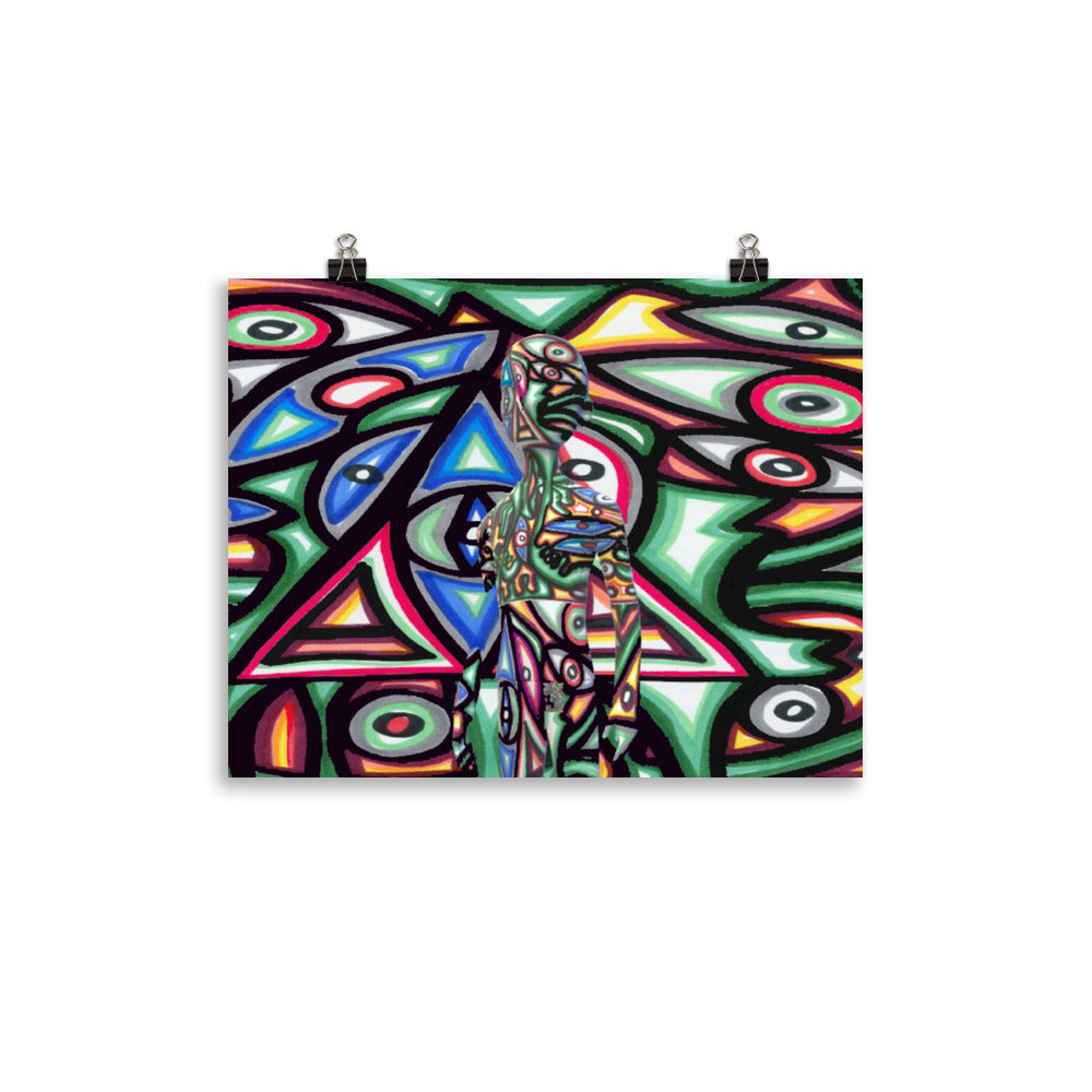 1eyewold blended mind Posters