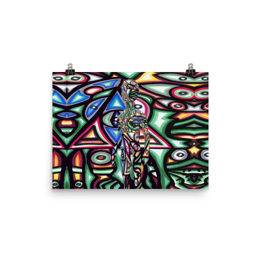 1eyewold blended mind Posters
