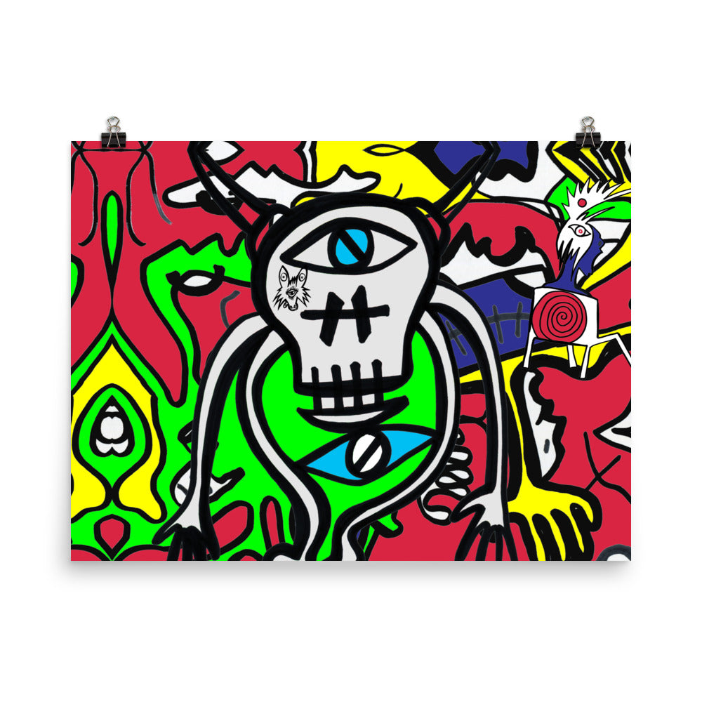 Street wolf  Poster
