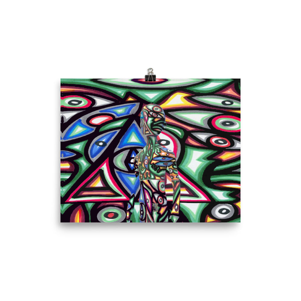 1eyewold blended mind Posters