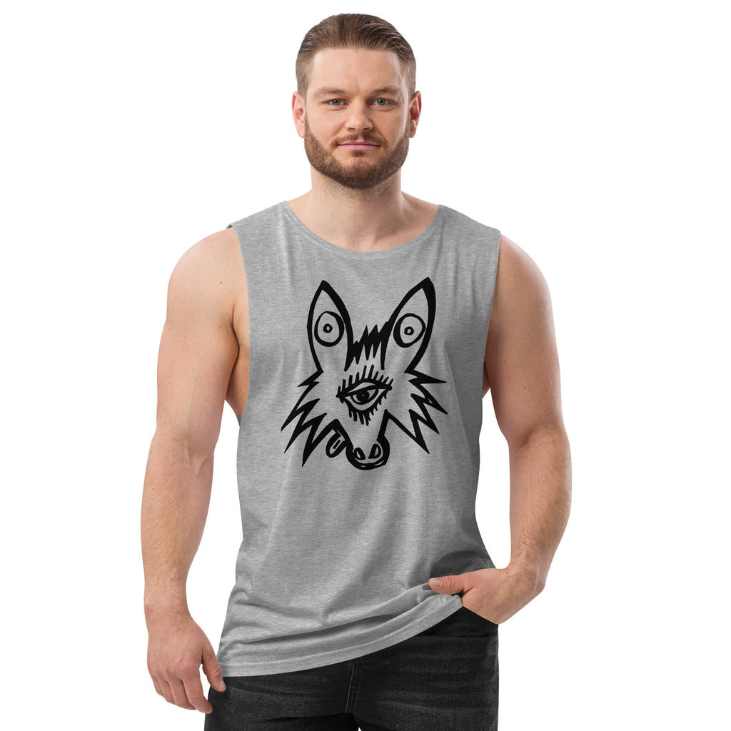 Men’s drop arm tank top